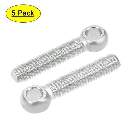 Uxcell M5x25mm 304 Stainless Steel Machine Shoulder Lift Eye Bolt Riggings 5pcs
Uxcell M5x25mm 304 Stainless Steel Machine Shoulder Lift Eye Bolt Riggings 5pcs