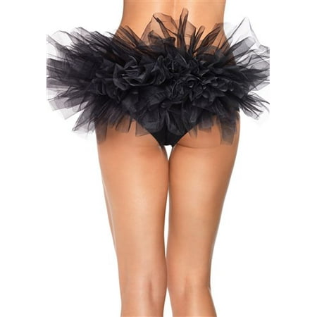 SPANDEX TANGA PANTY MED/LGE WH