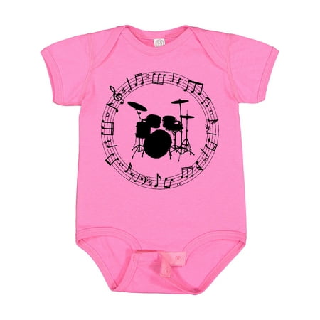 Inktastic Drummer Percussionist Music Gift Gift Baby Boy or Baby Girl Bodysuit
