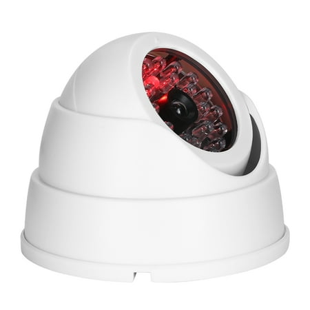 Dummy Surveillance Camera LED Light Indicator Auto Simulated Dome Camera For Office For Home
Dummy Surveillance Camera LED Light Indicator Auto Simulated Dome Camera For Office For Home