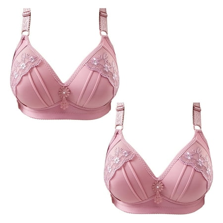 Yubatuo Lingerie for Women 2Pcs Embroidered Elastic And Breathable Underwear Without Steel Ring
Yubatuo Lingerie for Women 2Pcs Embroidered Elastic And Breathable Underwear Without Steel Ring