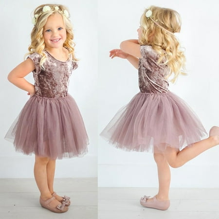 Kids Baby Girls Dress Lace Party Dress Short Sleeve Solid Dress Clothes Sundress 1-2 Years
Kids Baby Girls Dress Lace Party Dress Short Sleeve Solid Dress Clothes Sundress 1-2 Years
