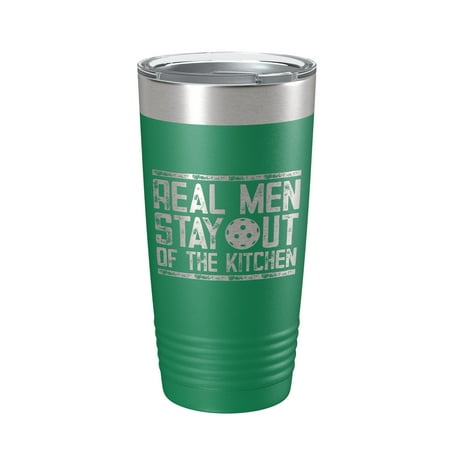Pickleball Tumbler Real Men Stay Out Of The Kitchen Travel Mug Insulated Laser Engraved Coffee Cup Funny Pickle Ball Gift 20 oz Green
Pickleball Tumbler Real Men Stay Out Of The Kitchen Travel Mug Insulated Laser Engraved Coffee Cup Funny Pickle Ball Gift 20 oz Green