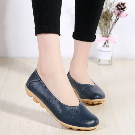 Women‘s Solid Color Flat Loafers Lightweight Round Toe Soft-sole Non-slip Shoes Casual Slip On Shoes
Women‘s Solid Color Flat Loafers Lightweight Round Toe Soft-sole Non-slip Shoes Casual Slip On Shoes