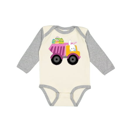 Inktastic Easter Bunny in Dump Truck Delivering Easter Eggs Boys or Girls Long Sleeve Baby Bodysuit
Inktastic Easter Bunny in Dump Truck Delivering Easter Eggs Boys or Girls Long Sleeve Baby Bodysuit