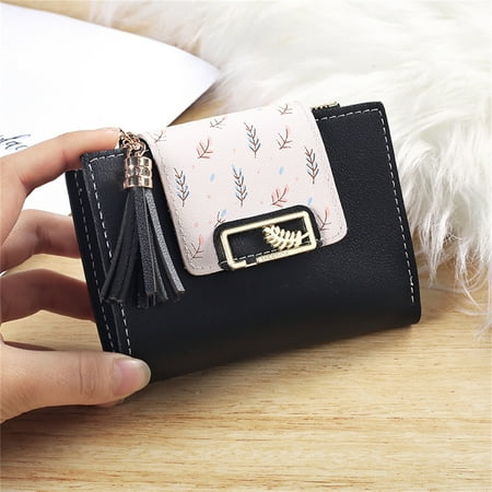 KEUSN Fashion Card Bag Clutch Bag Tassel Pendant Short Female Wallet Coin Purse
KEUSN Fashion Card Bag Clutch Bag Tassel Pendant Short Female Wallet Coin Purse