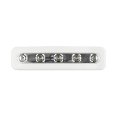 Worallymy Mini 5-LED Night Light Cabinet Closet Push Lamp Wall Light Battery Operated for Stairway Bathroom Bedside with Detachable Adhesive Base
Worallymy Mini 5-LED Night Light Cabinet Closet Push Lamp Wall Light Battery Operated for Stairway Bathroom Bedside with Detachable Adhesive Base