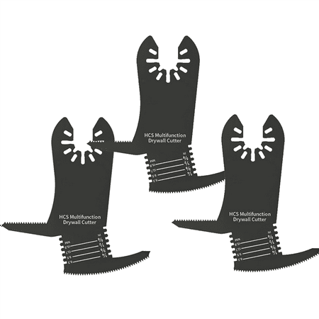 3 Pcs Oscillating Saw Blade Multi Tool Blade Multitool Blade Oscillating Accessories for Plasterboard Wood Panel Cutting
3 Pcs Oscillating Saw Blade Multi Tool Blade Multitool Blade Oscillating Accessories for Plasterboard Wood Panel Cutting