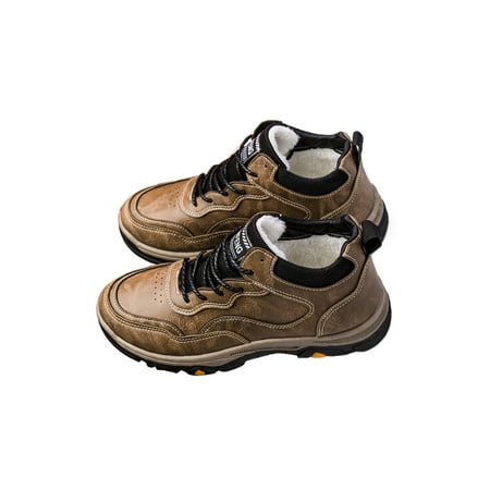 Fangasis Mens Athletic Shoes Breathable Trainers Fitness Workout Sneakers Men Walking Shoe Running Fashion Sport Brown Style B Plush Lined 7
Fangasis Mens Athletic Shoes Breathable Trainers Fitness Workout Sneakers Men Walking Shoe Running Fashion Sport Brown Style B Plush Lined 7