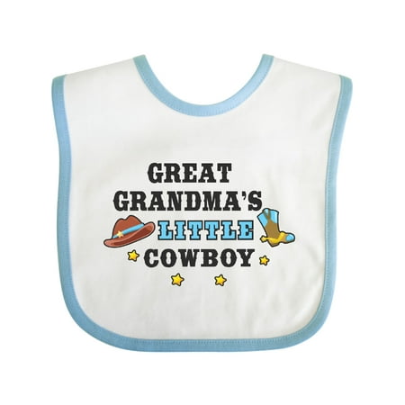 Inktastic Great Grandmas Little Cowboy with Cowboy Hat and Boots Gift Baby Boy Bib
Inktastic Great Grandmas Little Cowboy with Cowboy Hat and Boots Gift Baby Boy Bib