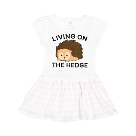 Inktastic Living on The Hedge with Hedgehog Illustration Funny Gift Toddler Girl Dress
Inktastic Living on The Hedge with Hedgehog Illustration Funny Gift Toddler Girl Dress