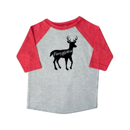 Inktastic Pennsylvania Black Deer Silhouette Gift Toddler Boy or Toddler Girl T-Shirt
Inktastic Pennsylvania Black Deer Silhouette Gift Toddler Boy or Toddler Girl T-Shirt