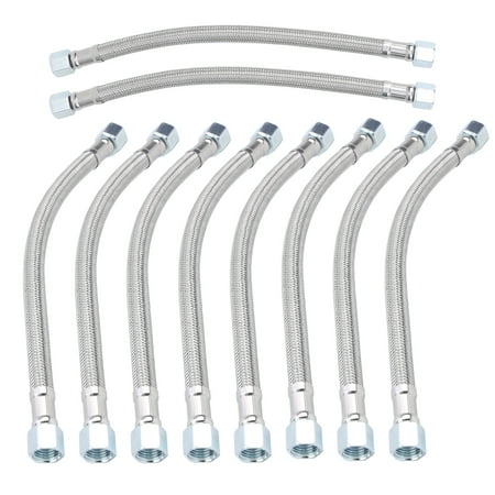 Metal Hose Stable Durable 35cm Metal Hose 10pcs Safe For Compression Machine 14 X 1.5mm
Metal Hose Stable Durable 35cm Metal Hose 10pcs Safe For Compression Machine 14 X 1.5mm