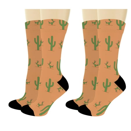 ThisWear Cactus Apparel for Women & Men Desert Socks Cacti Desert Related Gifts 2-Pairs Novelty Crew Socks
ThisWear Cactus Apparel for Women & Men Desert Socks Cacti Desert Related Gifts 2-Pairs Novelty Crew Socks