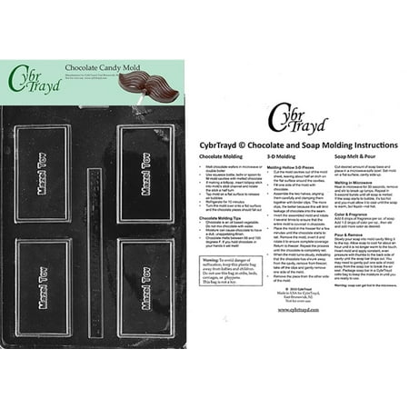 Mazel Tov Chocolate Candy Mold with Exclusive Cybrtrayd Copyrighted Molding Instructions
Mazel Tov Chocolate Candy Mold with Exclusive Cybrtrayd Copyrighted Molding Instructions