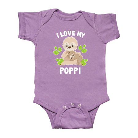 Inktastic Cute Sloth I Love My Poppi with Green Leaves Gift Baby Boy or Baby Girl Bodysuit
Inktastic Cute Sloth I Love My Poppi with Green Leaves Gift Baby Boy or Baby Girl Bodysuit