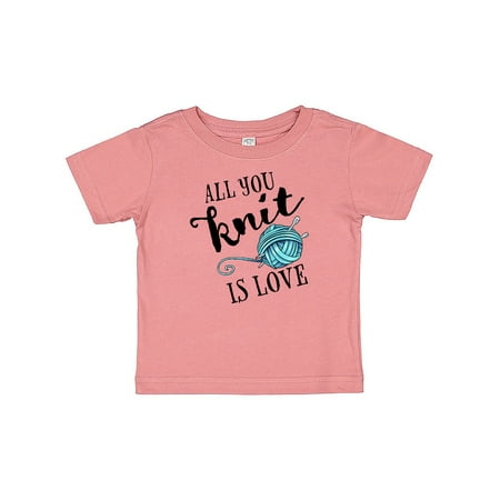 Inktastic All You Knit Is Love with Blue Yarn and Knitting Needles Gift Baby Boy or Baby Girl T-Shirt
Inktastic All You Knit Is Love with Blue Yarn and Knitting Needles Gift Baby Boy or Baby Girl T-Shirt