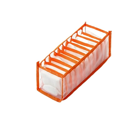 HEVIRGO Underwear Organizer High Capacity Foldable Transparent Visible Multi-grid Scarves Socks Bra Closet Organizer for Bedroom
HEVIRGO Underwear Organizer High Capacity Foldable Transparent Visible Multi-grid Scarves Socks Bra Closet Organizer for Bedroom