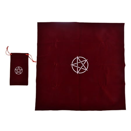 Party Yeah Pentagram Tarot Tablecloth With Bag Velvet Altar Tarot Cloth Pentacles Mat
Party Yeah Pentagram Tarot Tablecloth With Bag Velvet Altar Tarot Cloth Pentacles Mat