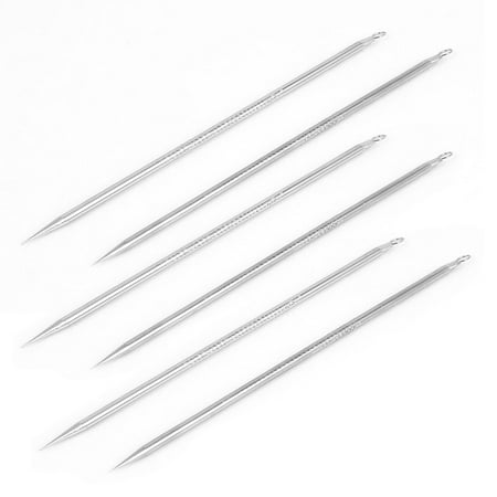 6 Pcs Acne Removal Pimple Remover Blackhead Extractor w Nonslip Handle Makeup Tool