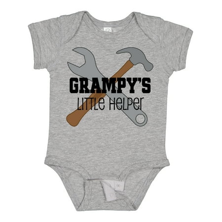 Inktastic Grampy Grandpa s Little Helper Gift Baby Boy Bodysuit