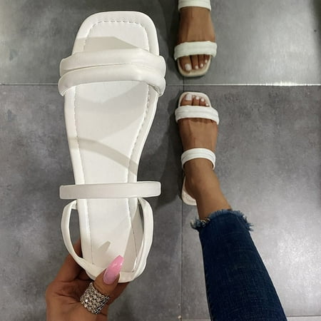 MRULIC slippers for women Summer Women s Flip-Flops Open Toe Rhinestone Casual Beach Shoes Flats Slippers house slippers for women White + US:8
MRULIC slippers for women Summer Women s Flip-Flops Open Toe Rhinestone Casual Beach Shoes Flats Slippers house slippers for women White + US:8