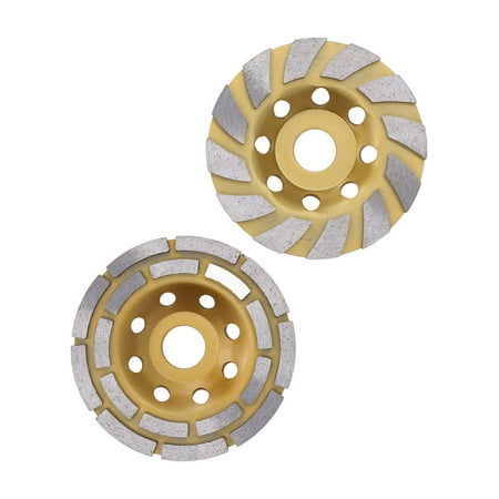 Octpeak 4.5in Grinding Wheel Set Double Row And Segment Cup Grinding Disc No Washer Segment Grinding Wheel Grinding Wheel
Octpeak 4.5in Grinding Wheel Set Double Row And Segment Cup Grinding Disc No Washer Segment Grinding Wheel Grinding Wheel
