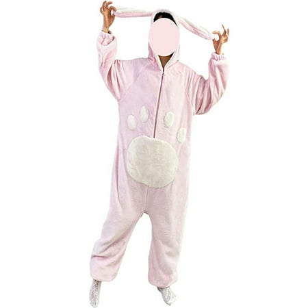 Packitcute Women Cute Bunny Oversize Pajamas Teens Hooded Fleece Zipper Cartoon Homewear
Packitcute Women Cute Bunny Oversize Pajamas Teens Hooded Fleece Zipper Cartoon Homewear