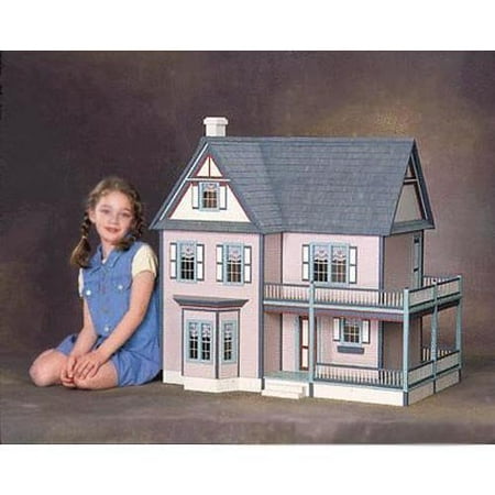 Real Good Toys Victoria's Farmhouse Dollhouse Kit - 1 Inch Scale