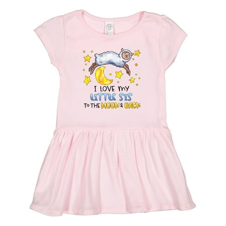 Inktastic I Love My Little Sis to the Moon and Back Cute Sheep Gift Toddler Girl Dress
Inktastic I Love My Little Sis to the Moon and Back Cute Sheep Gift Toddler Girl Dress