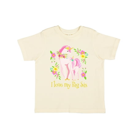 Inktastic I Love My Big Sis Unicorn with Pink and Yellow Flowers Gift Toddler Boy or Toddler Girl T-Shirt
Inktastic I Love My Big Sis Unicorn with Pink and Yellow Flowers Gift Toddler Boy or Toddler Girl T-Shirt