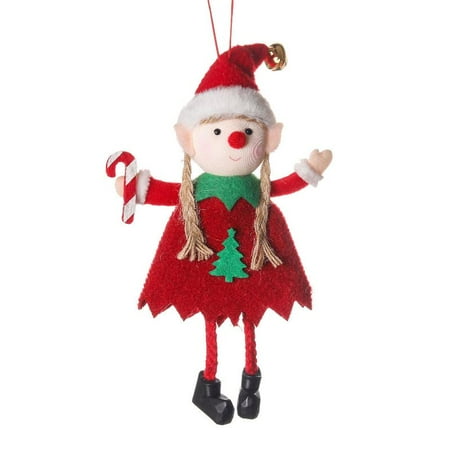 1PC Christmas Elves for Doll Pendants Hanging Ornaments Xmas Elf Boy Girl Decor
1PC Christmas Elves for Doll Pendants Hanging Ornaments Xmas Elf Boy Girl Decor