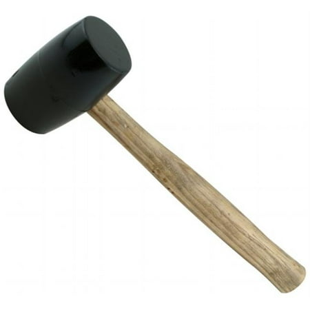 16 Oz Wood Handle Rubber Mallet RM16