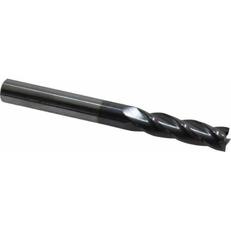 Hertel 5/16 1-1/8 LOC 5/16 Shank Diam 3 OAL 4 Flute Solid Carbide Square End Mill Single End AlTiN Finish Spiral Flute 30° Helix Centercutting Right Hand Cut Right Hand Flute
Hertel 5/16 1-1/8 LOC 5/16 Shank Diam 3 OAL 4 Flute Solid Carbide Square End Mill Single End AlTiN Finish Spiral Flute 30° Helix Centercutting Right Hand Cut Right Hand Flute