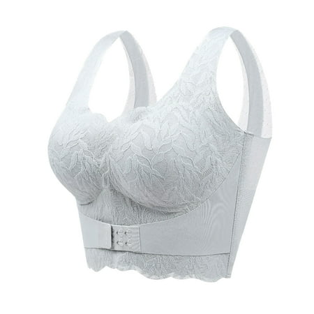 njshnmn Wireless Push-Up Bra Women s Front Closure Plus Size Seamless Comfort Underwire Bra Grey XXXXXXL
njshnmn Wireless Push-Up Bra Women s Front Closure Plus Size Seamless Comfort Underwire Bra Grey XXXXXXL