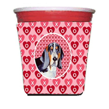 Basset Hound Valentines Love And Hearts Red Solo Cup Hugger - 16 To 22 oz.
Basset Hound Valentines Love And Hearts Red Solo Cup Hugger - 16 To 22 oz.