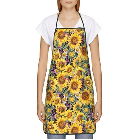 Goofa Bib Apron Unisex Aprons Adjustable Waterdrop Resistant Cooking Kitchen Apron for Chef Sunflowers Vintage Pattern Apron Bulk
Goofa Bib Apron Unisex Aprons Adjustable Waterdrop Resistant Cooking Kitchen Apron for Chef Sunflowers Vintage Pattern Apron Bulk