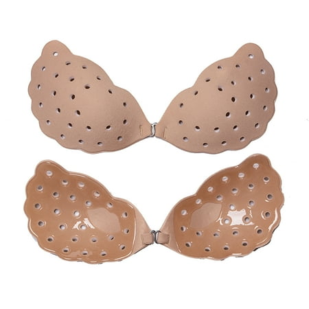 Gehofer Strapless Sticky Bra Silicone Adhesive Bra Invisible Push Up Strapless Bra Nipple Covers Strapless Bra for Women Dresses
Gehofer Strapless Sticky Bra Silicone Adhesive Bra Invisible Push Up Strapless Bra Nipple Covers Strapless Bra for Women Dresses