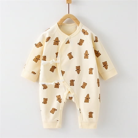 Geire Spring Fall Bodysuits for Infant Baby Cute Bear Printed Long-sleeved Round Neck Button Onesie Casual Kids Clothes
Geire Spring Fall Bodysuits for Infant Baby Cute Bear Printed Long-sleeved Round Neck Button Onesie Casual Kids Clothes
