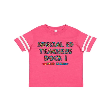 Inktastic Special Ed Teachers Rock Gift Toddler Boy or Toddler Girl T-Shirt