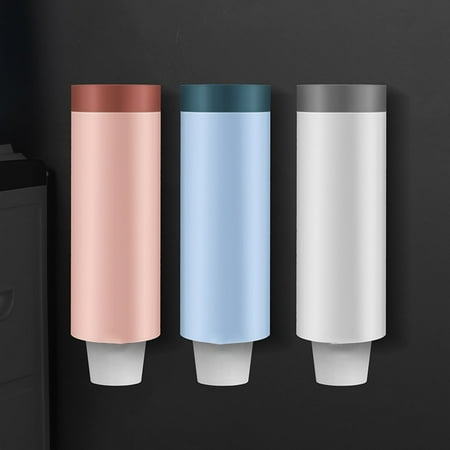 Xinwanna Cup Dispenser Wall Mounted Dustproof Cover Convenient Pull Type Cup Dispenser Holder Organizer for Home Office Restaurant (Pink)
Xinwanna Cup Dispenser Wall Mounted Dustproof Cover Convenient Pull Type Cup Dispenser Holder Organizer for Home Office Restaurant (Pink)