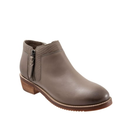 SoftWalk Womens Rubi Leather Casual Ankle Boots