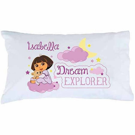 Personalized Dora the Explorer Dream Explorer Pillowcase
