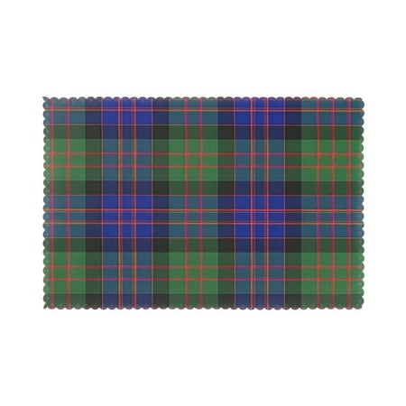 Home Macdonald Tartan Placemats Set Of 6 Washable Wipeable Place Mats Place Mats For Festival Parties Family Dinner (12 X 18inch)
Home Macdonald Tartan Placemats Set Of 6 Washable Wipeable Place Mats Place Mats For Festival Parties Family Dinner (12 X 18inch)