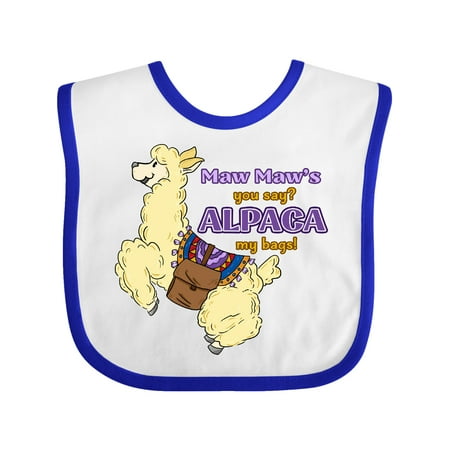Inktastic Cute Jumping Alpaca Maw Maw s You Say ALPACA my Bags Gift Baby Boy or Baby Girl Bib
Inktastic Cute Jumping Alpaca Maw Maw s You Say ALPACA my Bags Gift Baby Boy or Baby Girl Bib