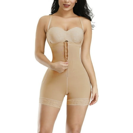 Musuos Women s One-piece Shapewear Detachable Shoulder Straps Abdomen and Hip Design Lace Stitching Zipper Bodysuit
Musuos Women s One-piece Shapewear Detachable Shoulder Straps Abdomen and Hip Design Lace Stitching Zipper Bodysuit