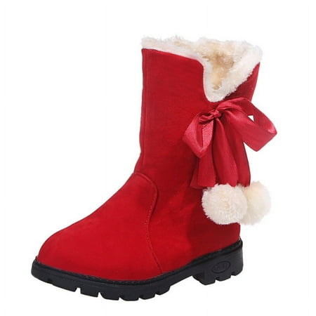 Children‘s snow boots Winter new medium and large children fleece-lined cotton boots fur ball girls boots cotton shoes
Children‘s snow boots Winter new medium and large children fleece-lined cotton boots fur ball girls boots cotton shoes