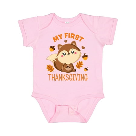 Inktastic My 1st Thanksgiving with Squirrel and Acorns Boys or Girls Baby Bodysuit
Inktastic My 1st Thanksgiving with Squirrel and Acorns Boys or Girls Baby Bodysuit