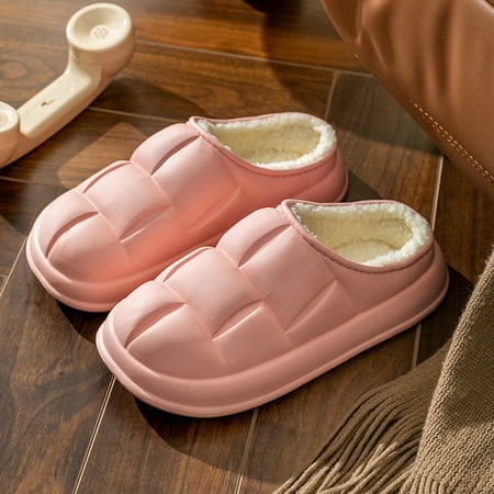 Couple Women s Half Bao Heeled Cotton Slippers Autumn And Winter Home Indoor And Outdoor Wear Plush Warm Detachable Confinement Shoes Pink 8.5
Couple Women s Half Bao Heeled Cotton Slippers Autumn And Winter Home Indoor And Outdoor Wear Plush Warm Detachable Confinement Shoes Pink 8.5