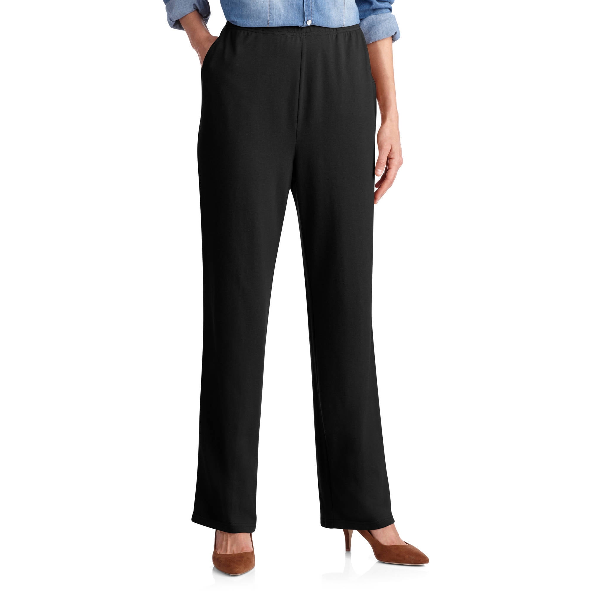 White Stag Women's Pullon Denim Pant with Comfort Waist available in